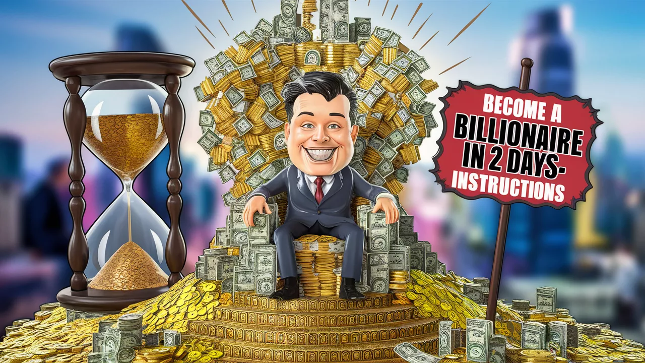 Comment devenir milliardaire en 2 jours